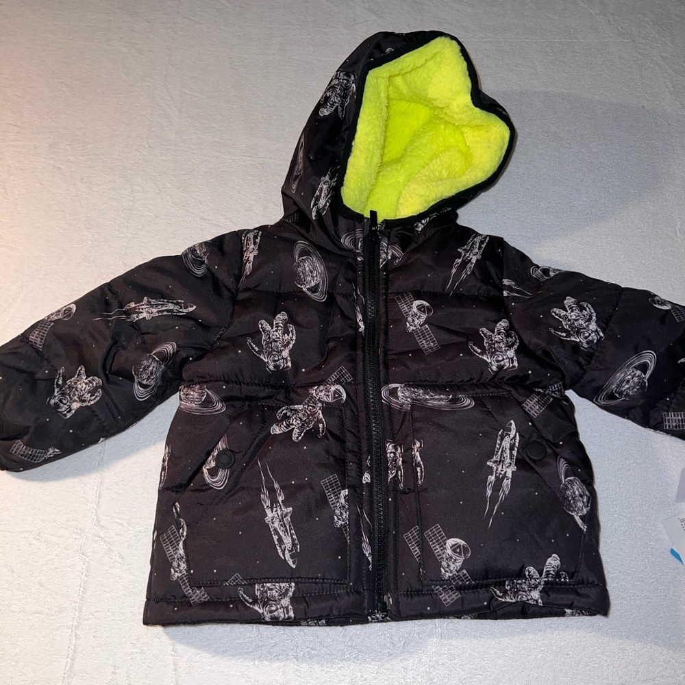 Carters Winter coat with fleece lining
